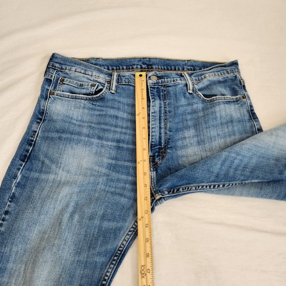LEVI'S 513 VINTAGE Unisex Western Slim Straight Stretch Jeans W38 L30 Exc. Cond. - Picture 15 of 16